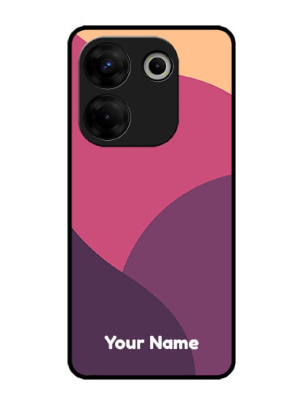 Custom Tecno Camon 20 Pro Custom Metal Phone CaseMixed Multi - Colour Abstract Art Design