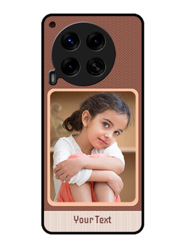 Custom Tecno Camon 30 5G Custom Metal Phone CaseSimple Pic Upload Design