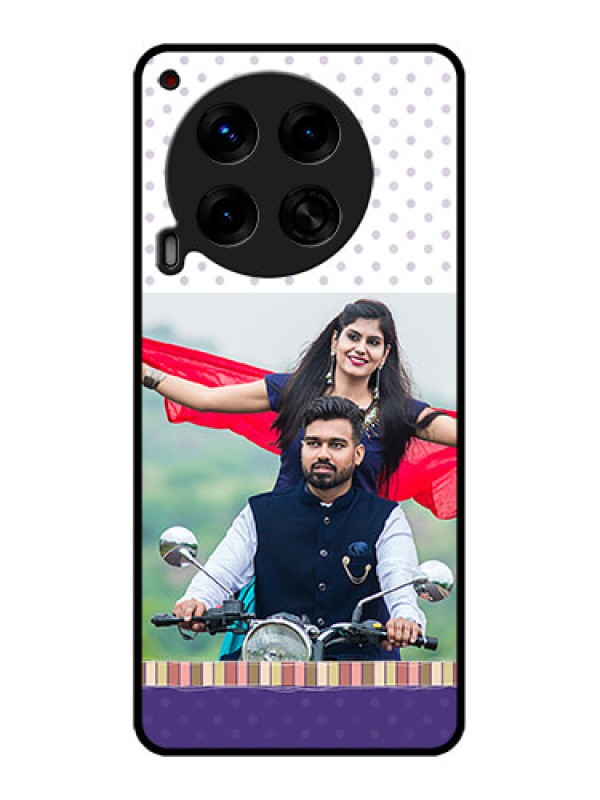 Custom Tecno Camon 30 5G Custom Metal Phone CaseCute Family Design