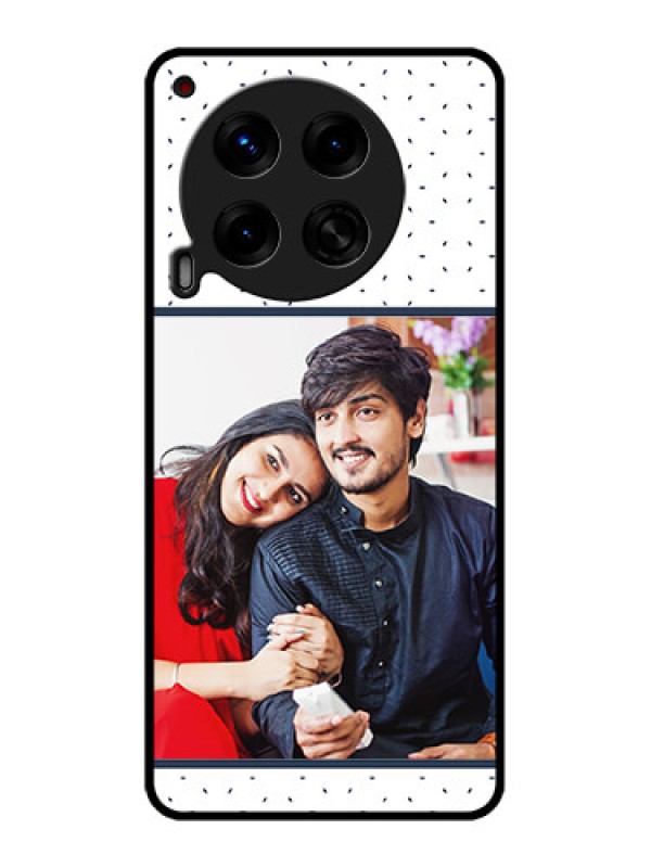 Custom Tecno Camon 30 5G Custom Metal Phone CasePremium Dot Design