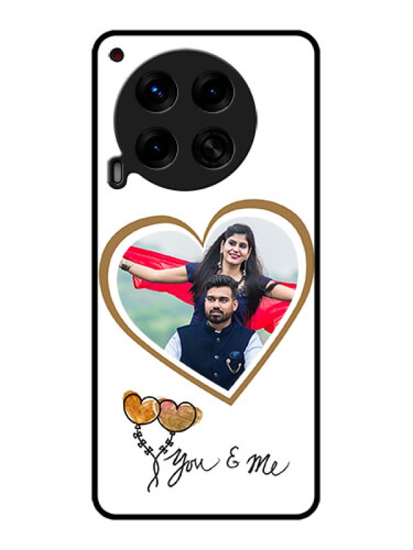 Custom Tecno Camon 30 5G Custom Metal Phone CaseYou and Me Design