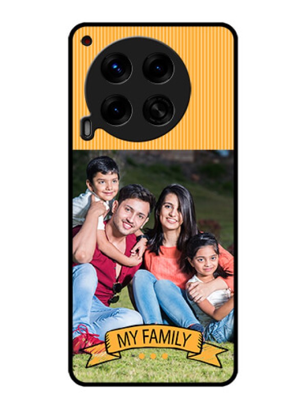 Custom Tecno Camon 30 5G Custom Metal Phone CaseMy Family Design