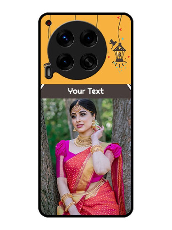 Custom Tecno Camon 30 5G Custom Metal Phone CaseWith Family Picture And Icons