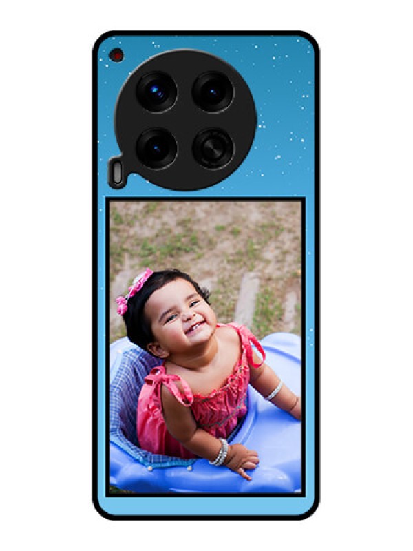 Custom Tecno Camon 30 5G Custom Metal Phone CaseWave Pattern Colorful Design