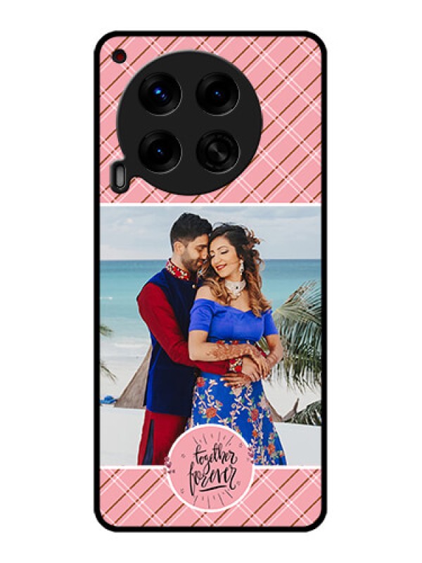 Custom Tecno Camon 30 5G Custom Metal Phone CaseTogether Forever Design