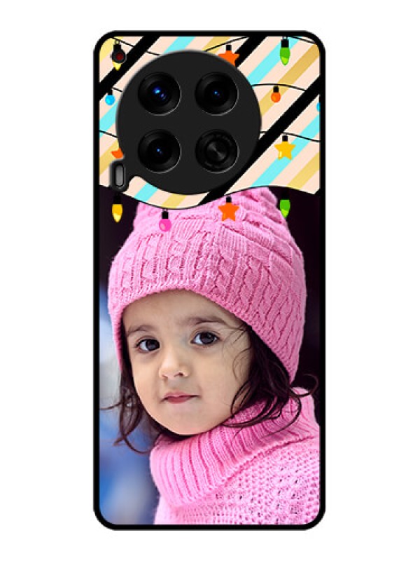 Custom Tecno Camon 30 5G Custom Metal Phone CaseLights Hanging Design