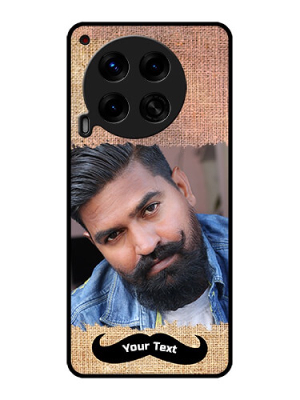 Custom Tecno Camon 30 5G Custom Metal Phone CaseWith Texture Design