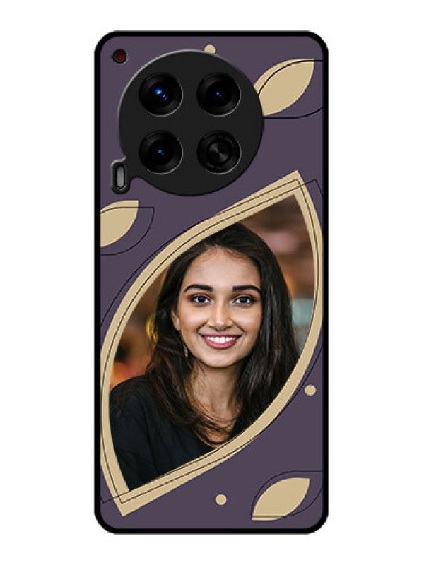 Custom Tecno Camon 30 5G Custom Metal Phone CaseFalling Leaf Design