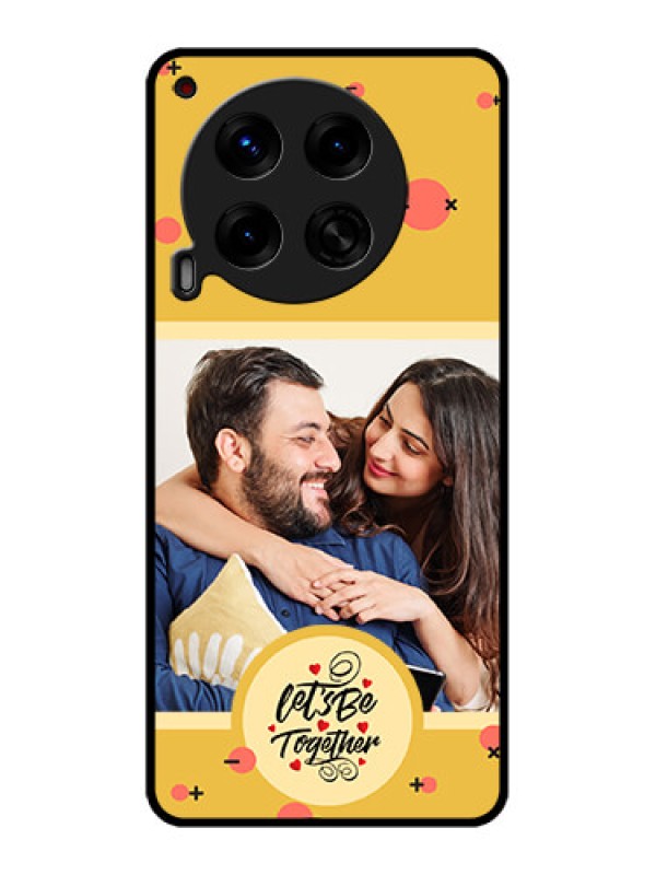 Custom Tecno Camon 30 5G Custom Metal Phone CaseLets Be Together Design