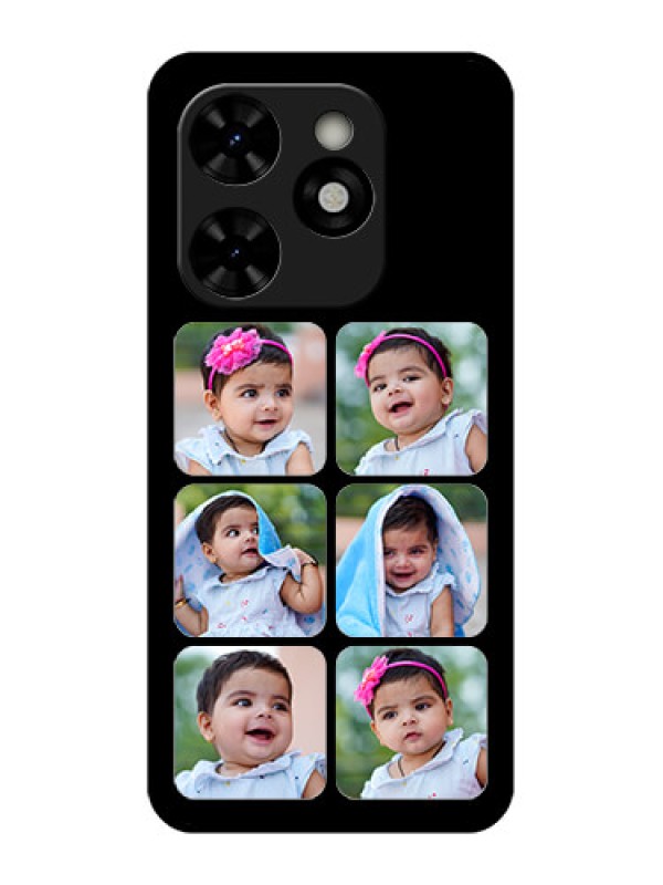 Custom Tecno Pop 8 Custom Metal Phone Case - Multiple Pictures Design