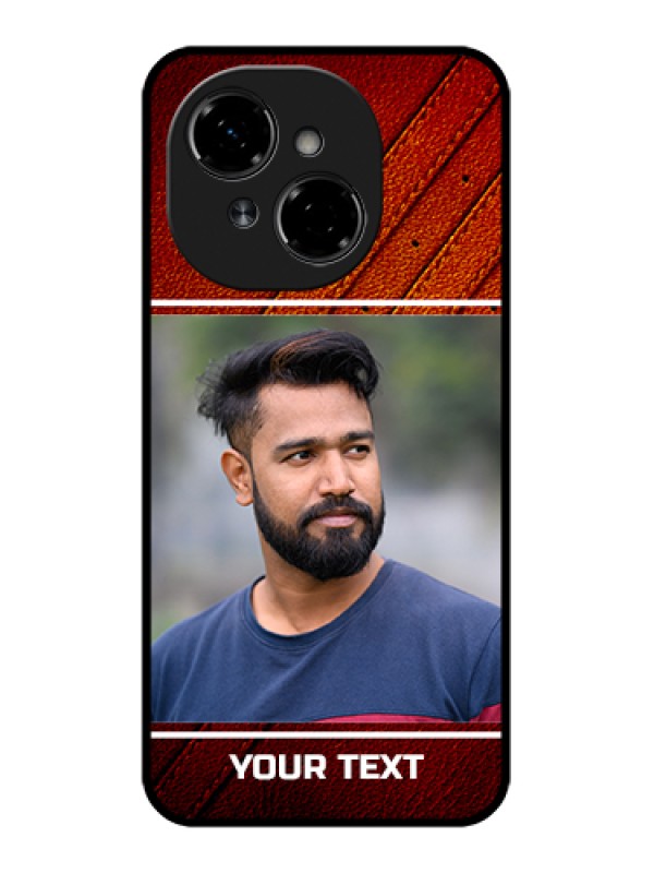 Custom Tecno Pop 9 4G Custom Metal Phone Case - Leather Phone Case Design