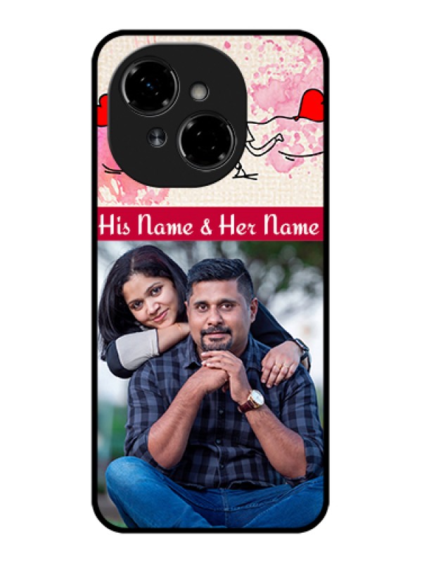 Custom Tecno Pop 9 4G Custom Metal Phone Case - You And Me Case Design