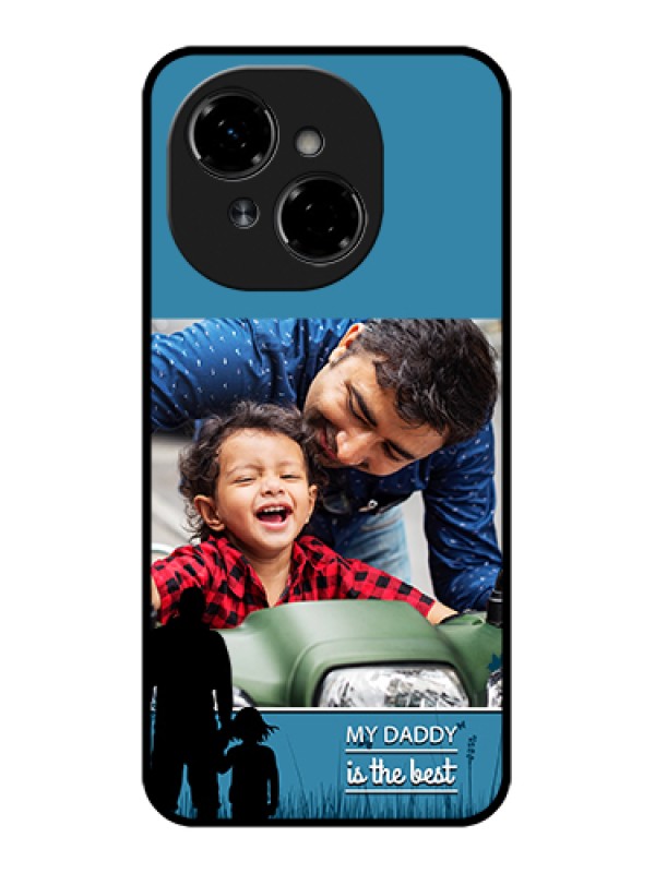 Custom Tecno Pop 9 4G Custom Metal Phone Case - Best Dad Design