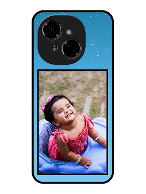 Custom Tecno Pop 9 4G Custom Metal Phone Case - Wave Pattern Colorful Design