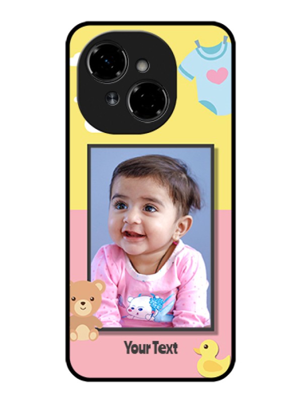 Custom Tecno Pop 9 4G Custom Metal Phone Case - Kids 2 Color Design