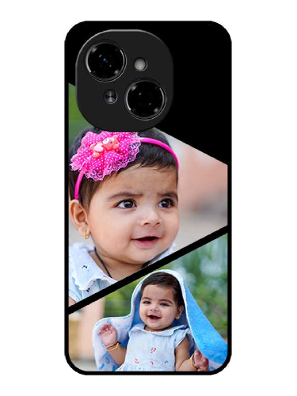 Custom Tecno Pop 9 4G Custom Metal Phone Case - Semi Cut Design