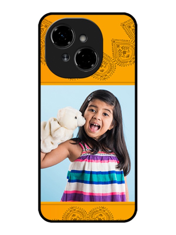 Custom Tecno Pop 9 4G Custom Metal Phone Case - Photo Wedding Design