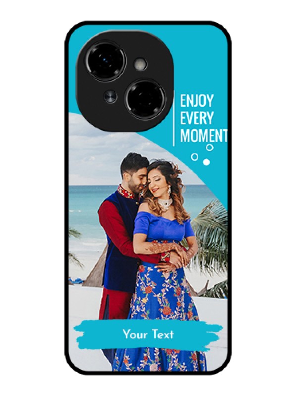 Custom Tecno Pop 9 4G Custom Metal Phone Case - Happy Moment Design