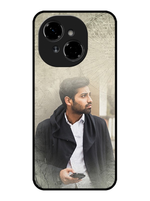 Custom Tecno Pop 9 4G Custom Metal Phone Case - With Vintage Design