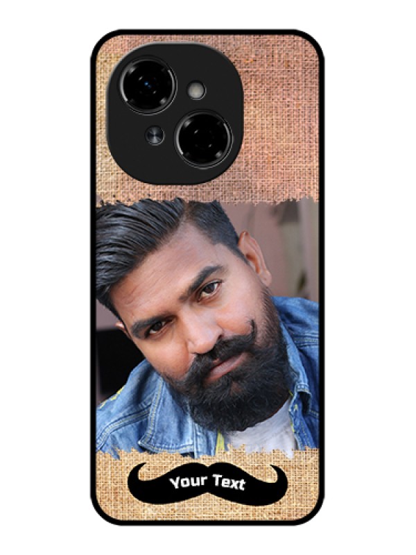 Custom Tecno Pop 9 4G Custom Metal Phone Case - With Texture Design