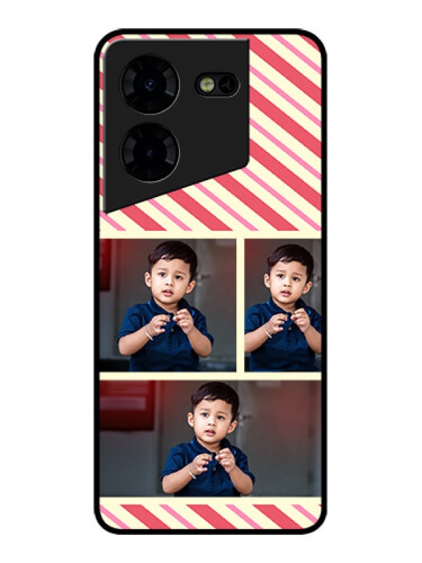 Custom Tecno Pova 5 Pro 5G Custom Metal Phone CasePicture Upload Mobile Case Design