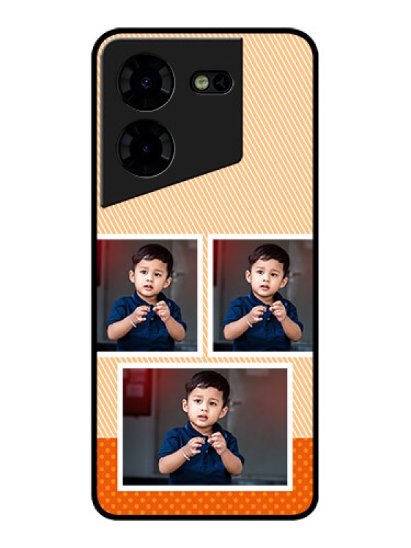 Custom Tecno Pova 5 Pro 5G Custom Metal Phone CaseBulk Photos Upload Design