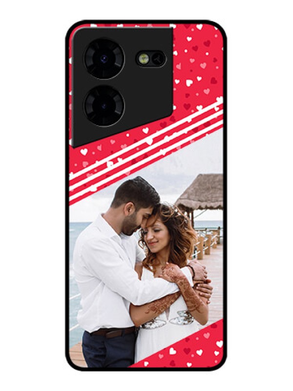 Custom Tecno Pova 5 Pro 5G Custom Metal Phone CaseValentines Gift Design