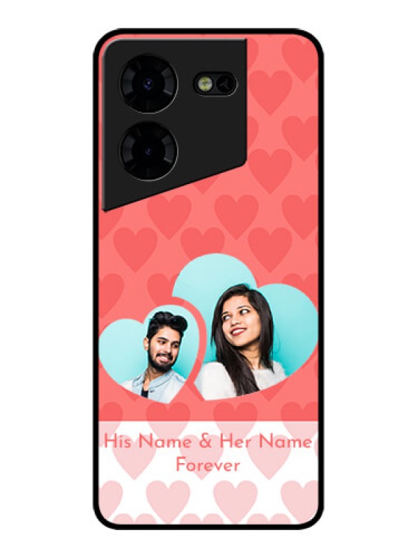 Custom Tecno Pova 5 Pro 5G Custom Metal Phone CaseCouple Pic Upload Design