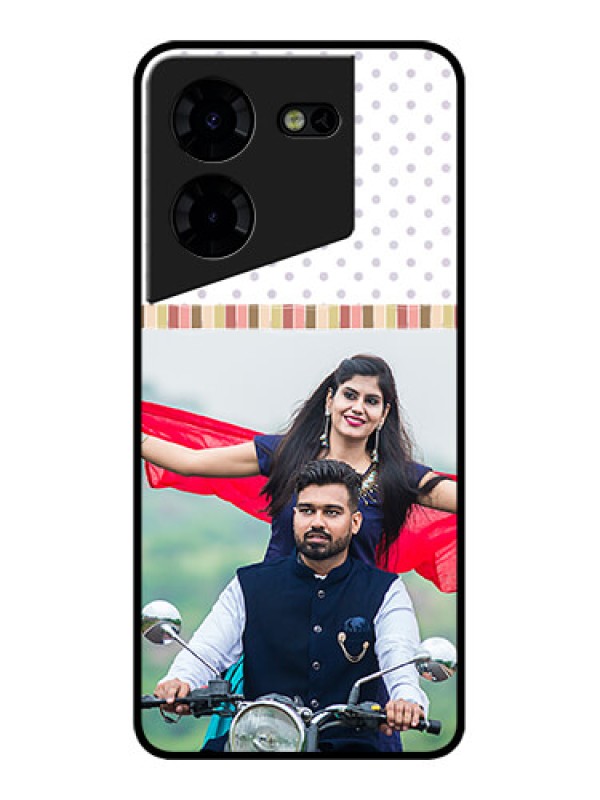 Custom Tecno Pova 5 Pro 5G Custom Metal Phone CaseCute Family Design