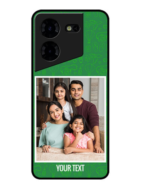 Custom Tecno Pova 5 Pro 5G Custom Metal Phone CasePicture Upload Design