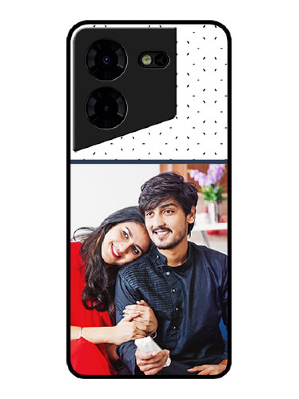 Custom Tecno Pova 5 Pro 5G Custom Metal Phone CasePremium Dot Design