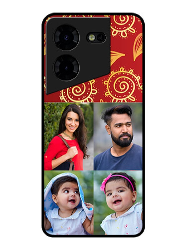 Custom Tecno Pova 5 Pro 5G Custom Metal Phone Case4 Image Traditional Design
