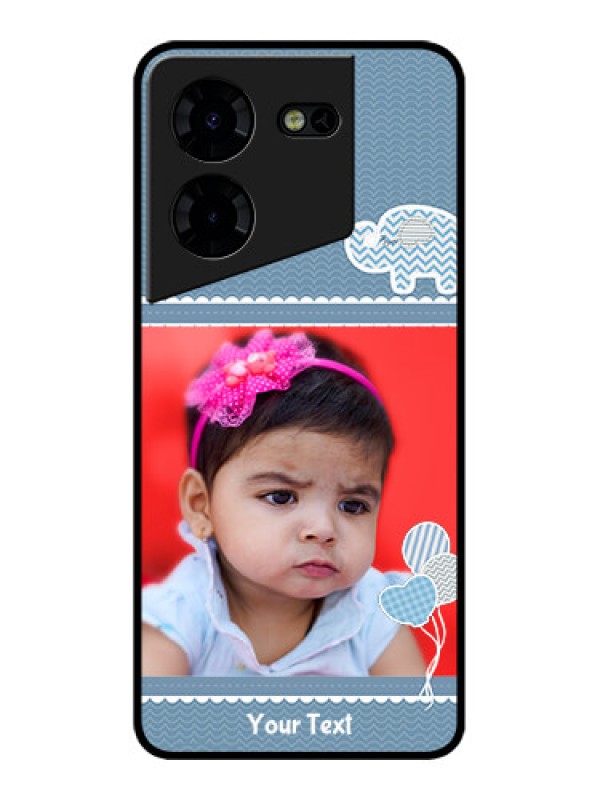 Custom Tecno Pova 5 Pro 5G Custom Metal Phone CaseWith Kids Pattern Design