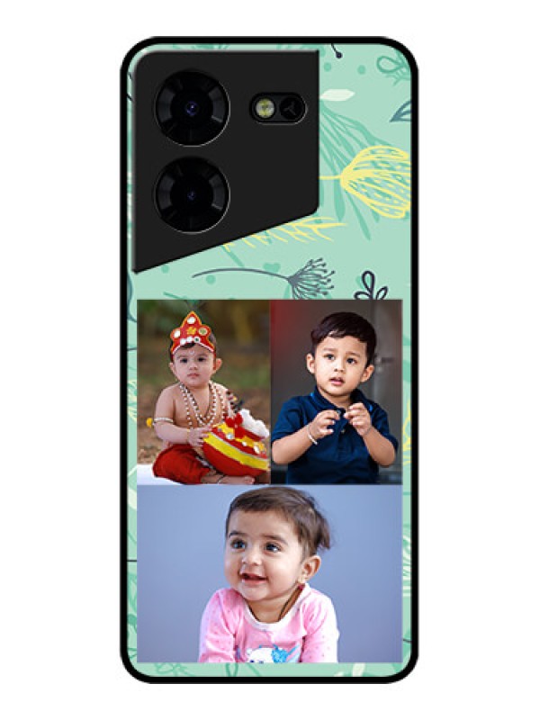 Custom Tecno Pova 5 Pro 5G Custom Metal Phone CaseForever Family Design