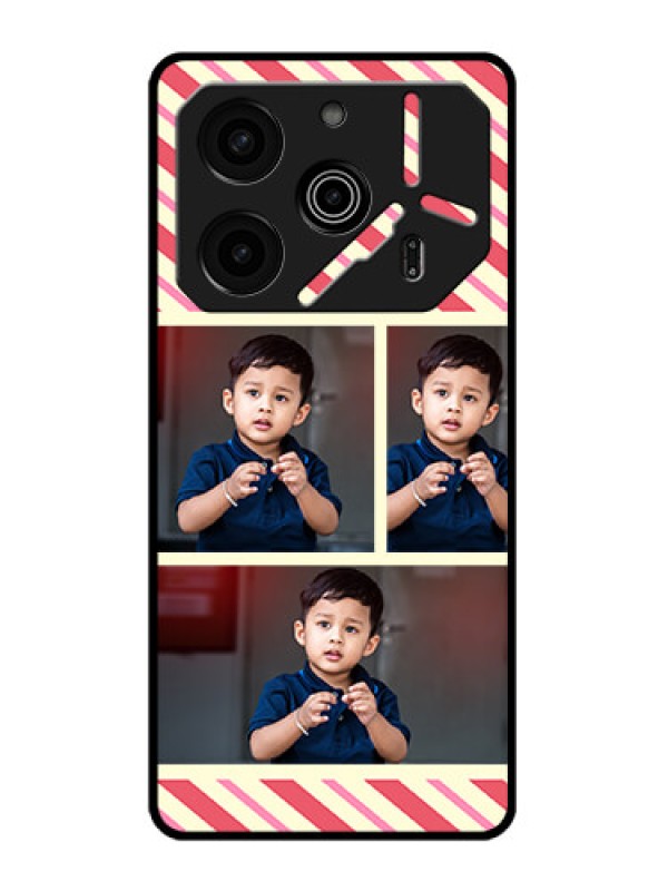 Custom Tecno Pova 6 Pro 5G Custom Metal Phone CasePicture Upload Mobile Case Design