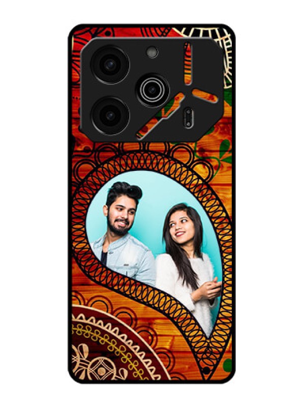 Custom Tecno Pova 6 Pro 5G Custom Metal Phone CaseAbstract Colorful Design