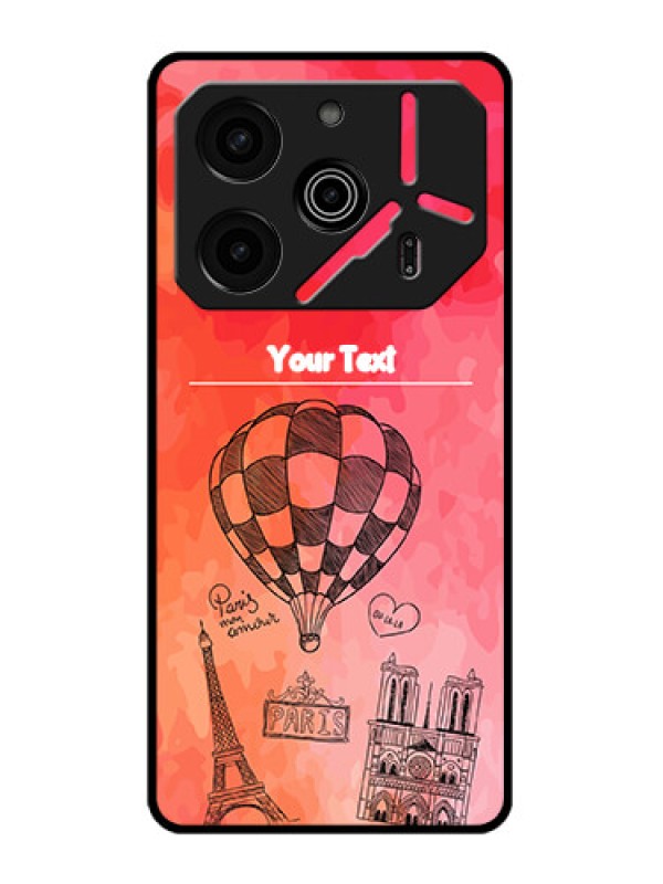 Custom Tecno Pova 6 Pro 5G Custom Metal Phone CaseParis Theme Design