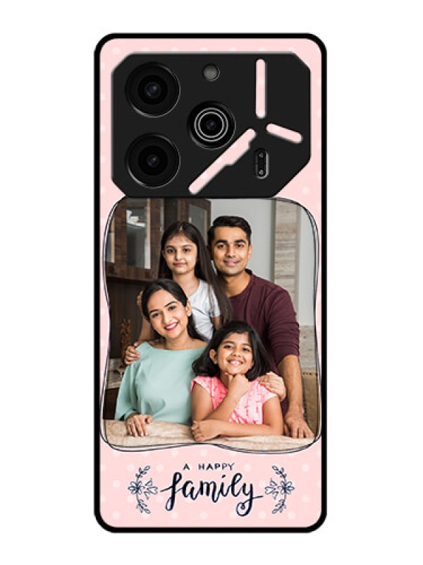 Custom Tecno Pova 6 Pro 5G Custom Metal Phone CaseFamily With Dots Design