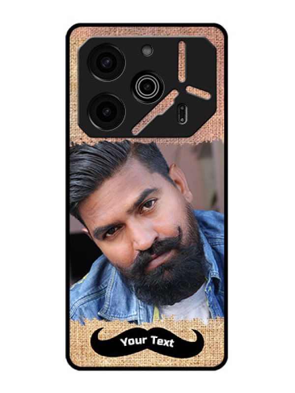 Custom Tecno Pova 6 Pro 5G Custom Metal Phone CaseWith Texture Design