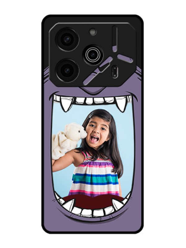 Custom Tecno Pova 6 Pro 5G Custom Metal Phone CaseAngry Monster Design