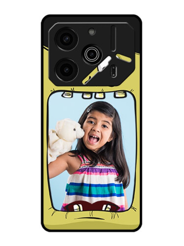 Custom Tecno Pova 6 Pro 5G Custom Metal Phone CaseCartoon Monster Back Case Design