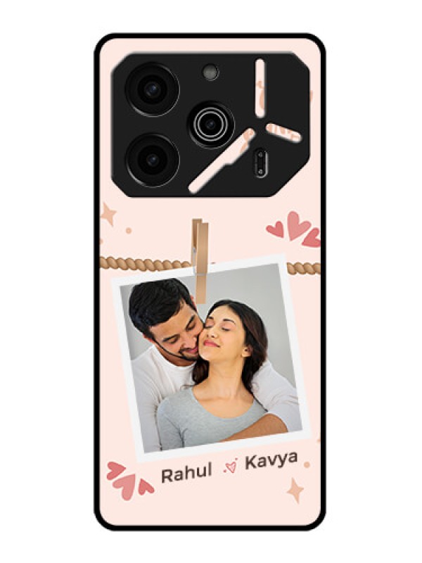 Custom Tecno Pova 6 Pro 5G Custom Metal Phone CaseForever And Ever Love Design