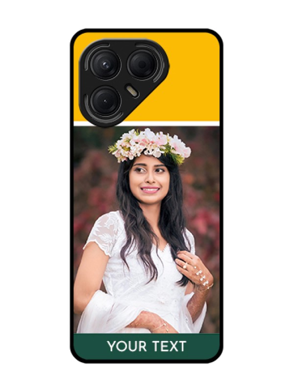 Custom Tecno Pova 7 5G Custom Metal Phone Case - Love You Design