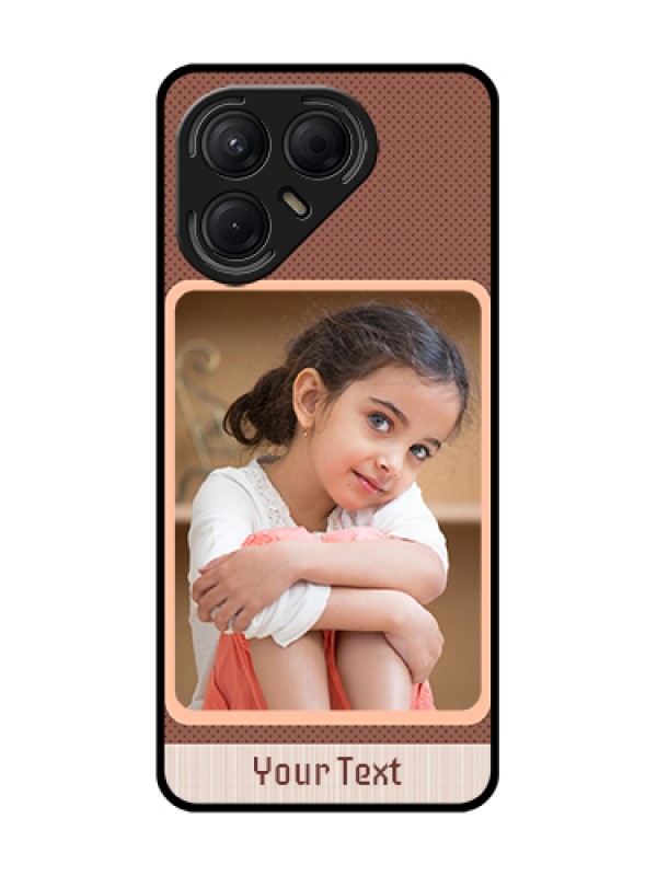 Custom Tecno Pova 7 5G Custom Metal Phone Case - Simple Pic Upload Design