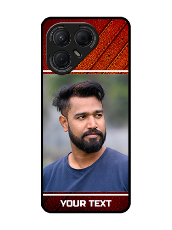 Custom Tecno Pova 7 5G Custom Metal Phone Case - Leather Phone Case Design