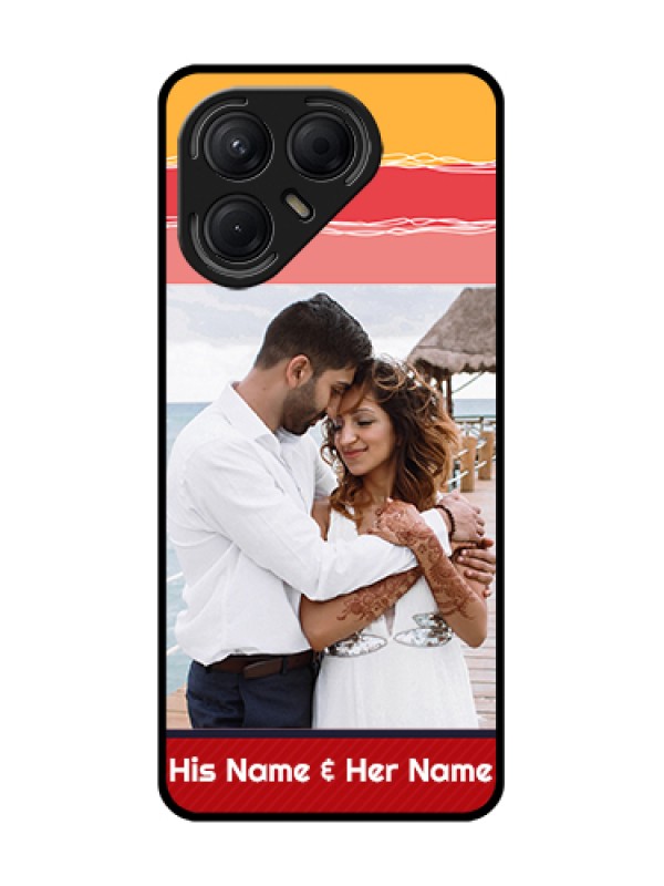 Custom Tecno Pova 7 5G Custom Metal Phone Case - Colorful Case Design