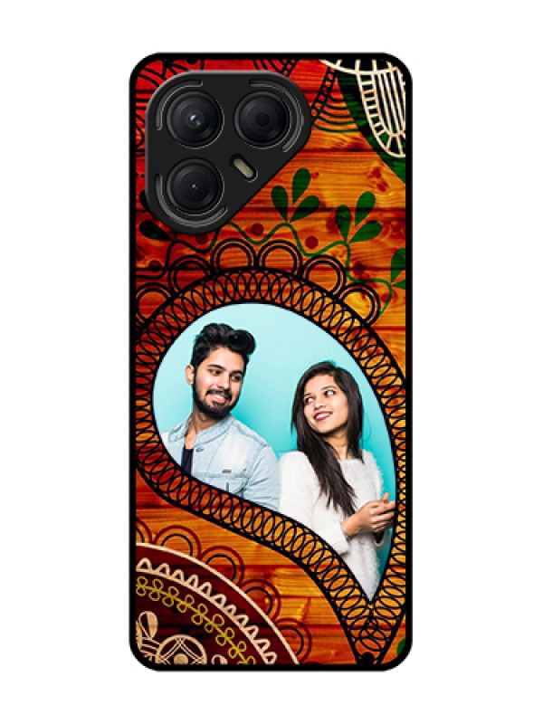 Custom Tecno Pova 7 5G Custom Metal Phone Case - Abstract Colorful Design