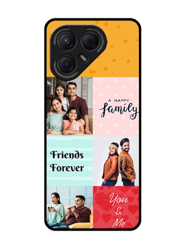 Custom Tecno Pova 7 5G Custom Metal Phone Case - Images With Quotes Design