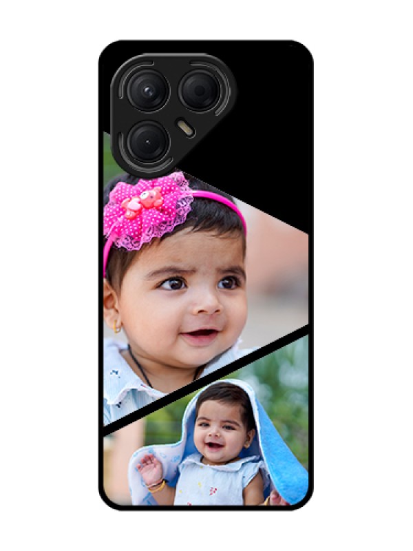 Custom Tecno Pova 7 5G Custom Metal Phone Case - Semi Cut Design