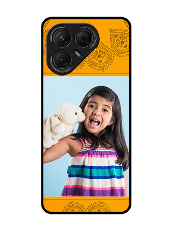 Custom Tecno Pova 7 5G Custom Metal Phone Case - Photo Wedding Design